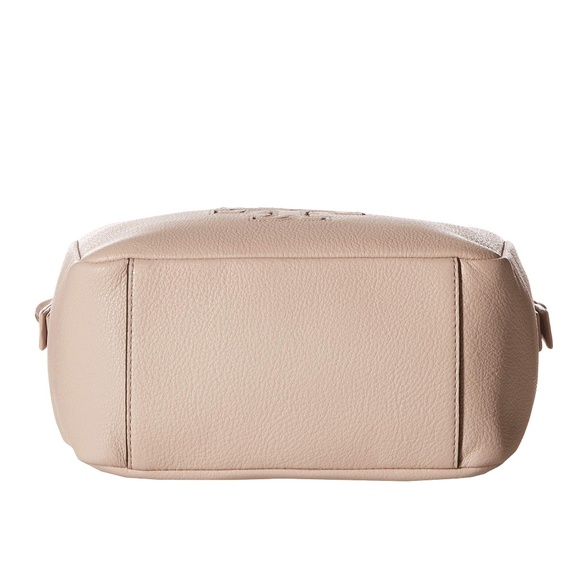 Tory Burch Harper Zip Leather Hobo - Bedrock - Picture 4 of 6